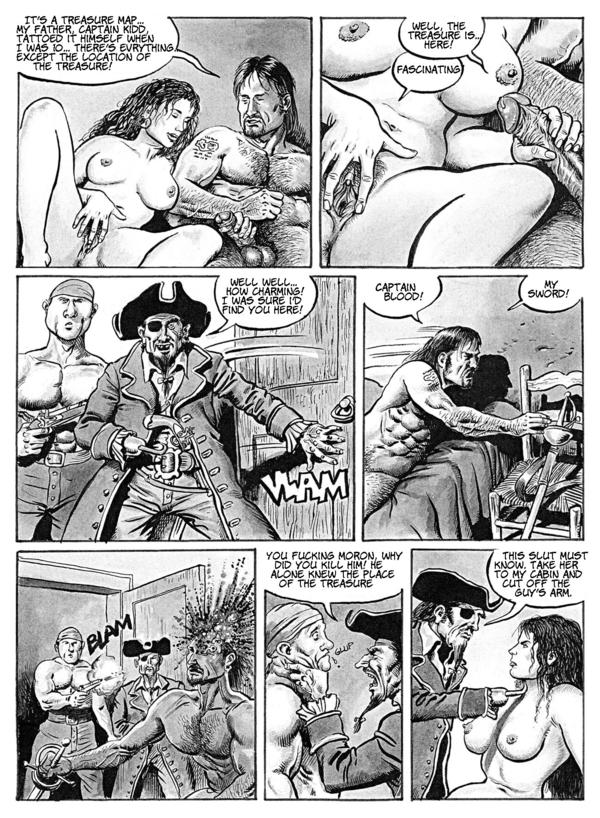 Порно Комикс Королева Пиратов