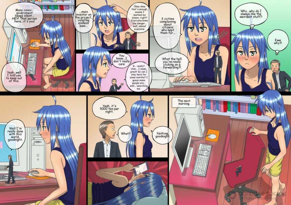 Konata anal vore