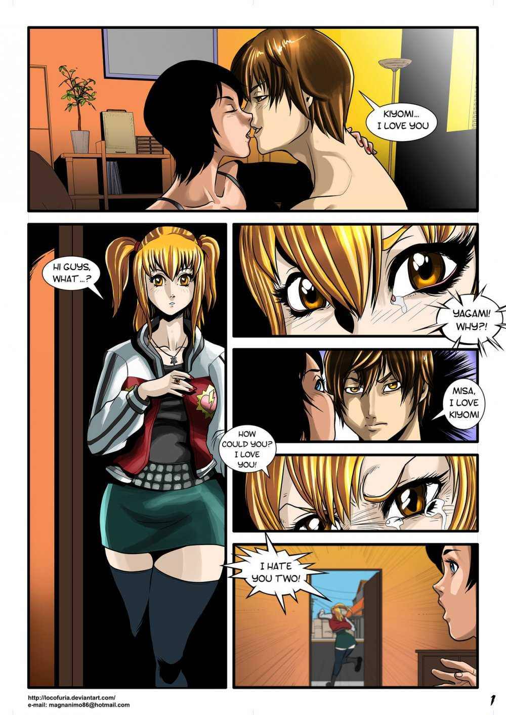 Porn note Death Note