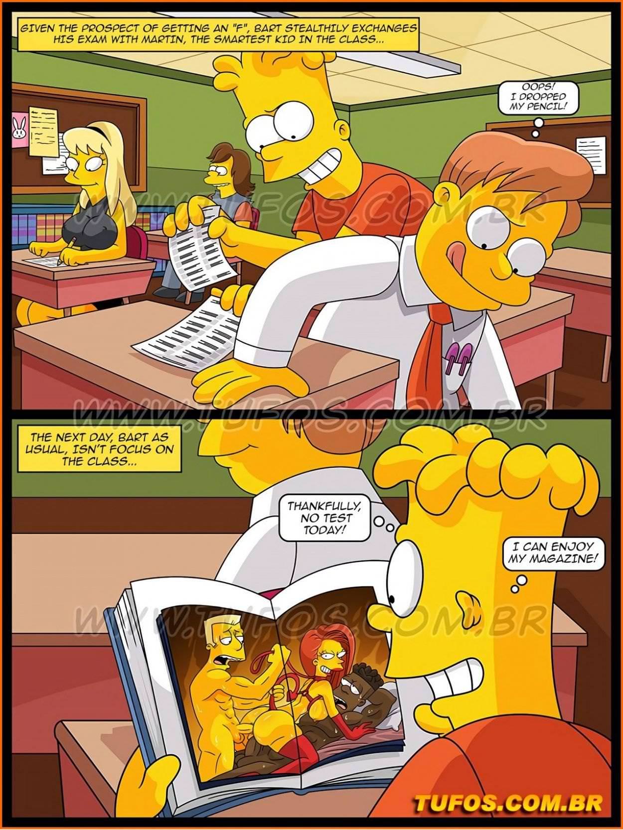 Comic simpsons porn Simpsons porn