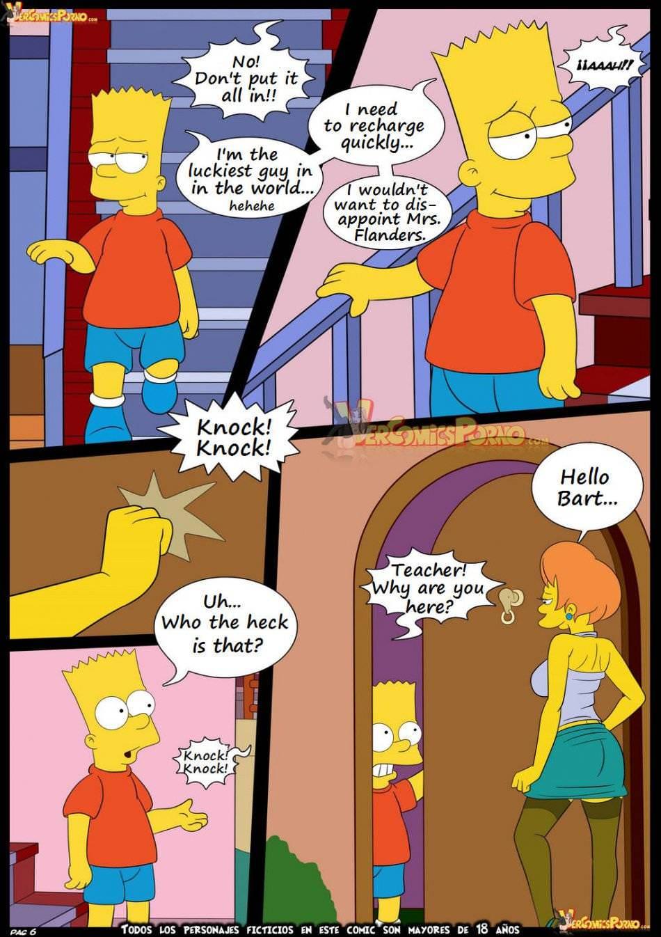 Барт и эдна порно комикс