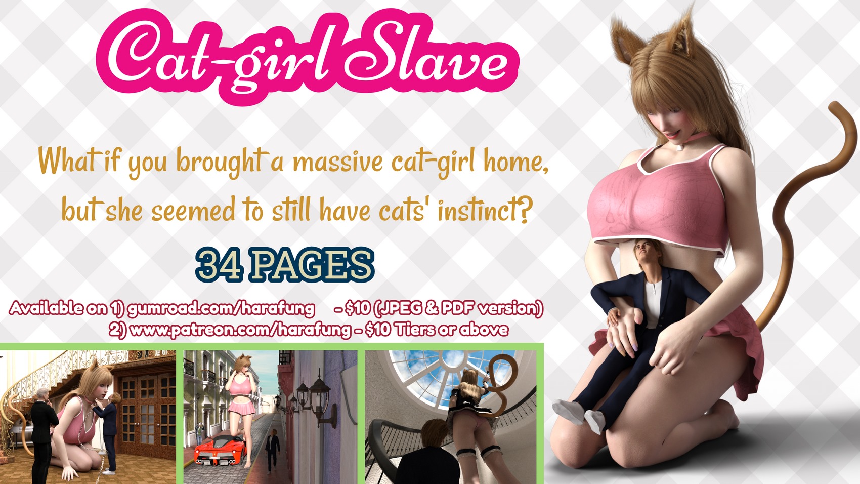 Harafung – Cat-girl Slave